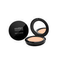 Face makeup powder foundation toner mineral cosmetics finishing compact powder with puff and mirror VIVI-H015